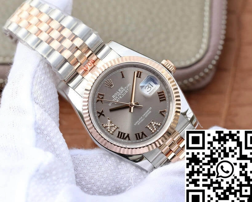 Factory Datejust GM Grey 36MM Dial M126231-0023 Rolex 1219